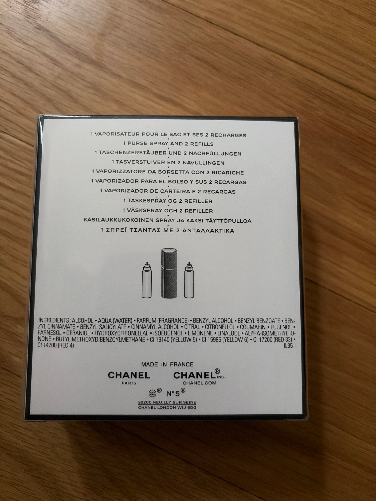 Chanel No 5 Twist and Spray Purse Spray (3 x 20ml) - Image 3