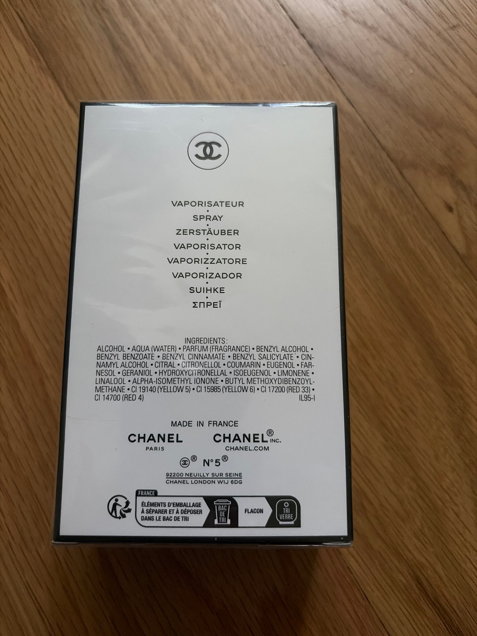 Chanel No 5 Eau de Parfum 100ml - Image 3
